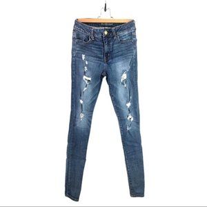 American Eagle - Super Stretch Destroyed Hi-Rise